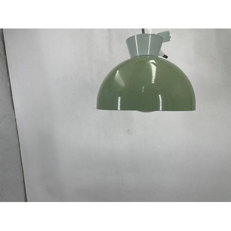 Lampada a sospensione lito rotonda, diametro 22 cm, verde kaki - Atmosphera créateur d'intérieur (1/3)