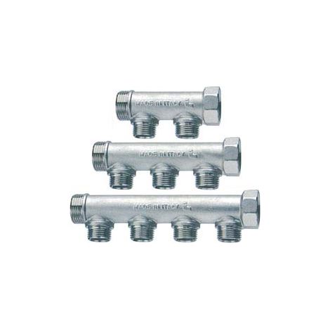 COLLETTORE DI DISTRIBUZIONE COMPONIBILE 3/4 2 DERIVAZIONI M ART.455  MF 3/4  4 derivazioni M 1/2    ITAP