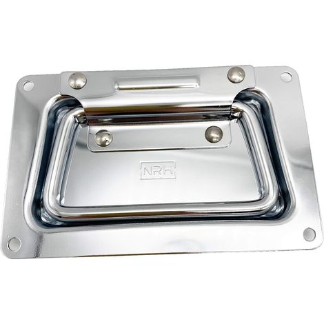 Poignée Encastrable - Poignée Pliable Pour Coffre Boîte À Outils - Acier Inoxydable - Convient Porte Métallique Armoire Rangement - 1 Pièce