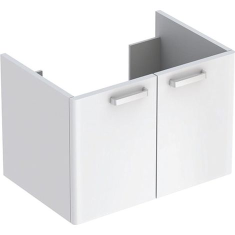 Mueble bajo lavabo RENOVA PLAN 930x463x445mm Ko blanco Frente blanco brillo