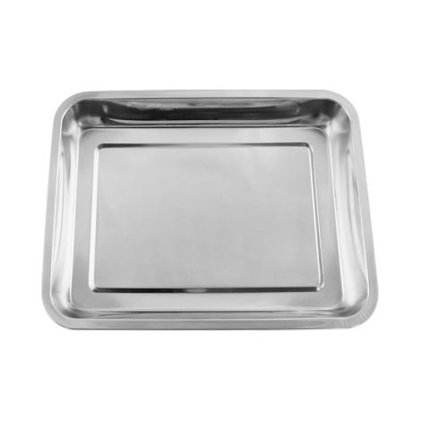Teglia da forno in acciaio inox Lauxa Home 40x30cm 4,8mm (1/5)