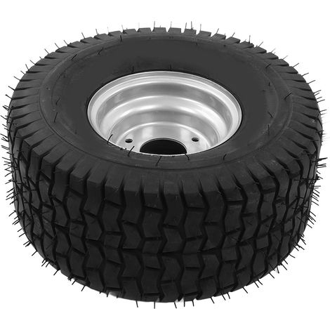 Pneu 15x6.00-6 avec Roue et Moyeu, Pneus Renforcés pour Quad UTV Kart Tondeuse Véhicule Agricole (1/5)