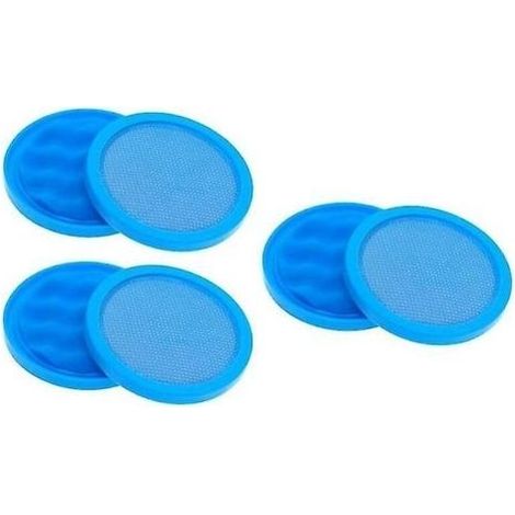 pair Lot de 6 filtres en coton pour aspirateur Puppyoo D-9002 D9002, remplacement de nettoyage, diamètre 11 (1/3)