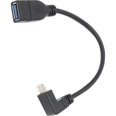 Câble adaptateur convertisseur USB 3.1 Type C mâle vers 3.0 OTG AF pour téléphone, tablette et souris (1/5)