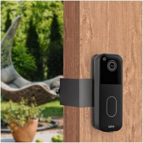 Support de sonnette, support de montage adhésif pour sonnette vidéo Blink, support de porte sans perçage, accessoires pour système de sécurité domestique Blink, sonnette non incluse (1/5)