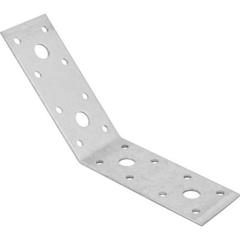 Équerre 135 Degres - 100x100x40 mm - Epaisseur 2.5 mm - Pour Assemblage Poutre - 1 Piece