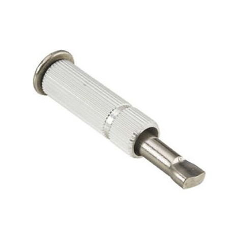 Piton douille rétractable alu-inox D.12mm - fixation bâche couverture piscine - Lot de 10 - Lot de 10
