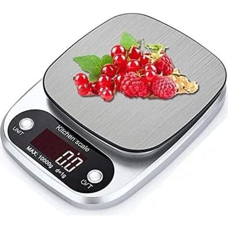 Wlectronic Mini Digital Kitchen Scales, Pocket Jewelry Scales, 5kg/0.1g Digital Kitchen Scale, Stainless Steel Platform, Cooking, Diet, Food Scale (1/4)