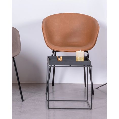 Nest Dream - Vintage-Stuhl mit Armlehnen - Denver - Orange