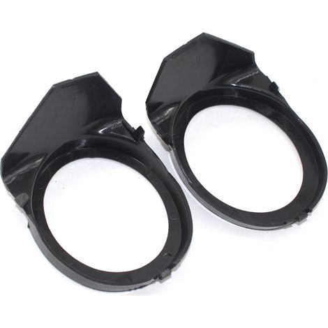 Convient aux BMW Série 3 E46 M3 (2001–2006) – Enjoliveur d'antibrouillard à un orifice / Grille Inférieure en maille (1/2)