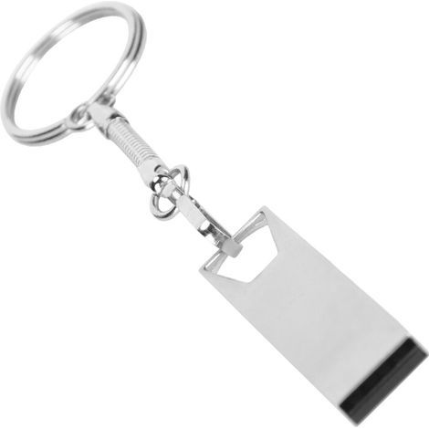 Clé USB à disque rotatif, décompression, étanche, format porte-clés, clé USB métallique sans capuchon, transmission de données haute vitesse, clé USB portable.