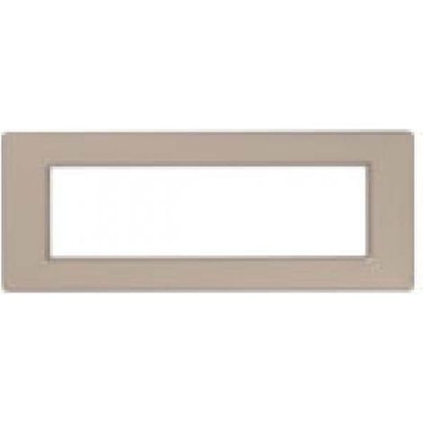 Vimar Plana Abdeckrahmen 7 Module Farbe Champagne 14657.22