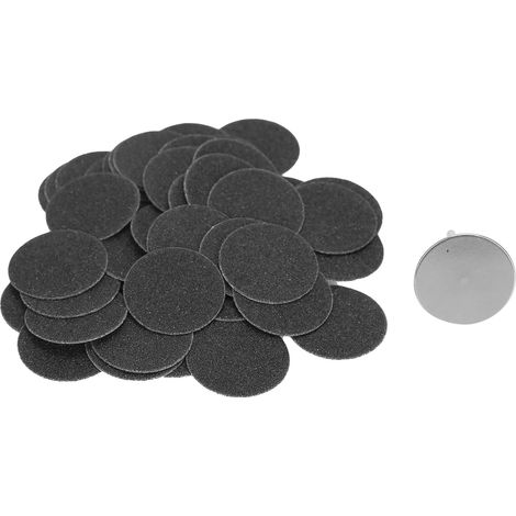 50 disques abrasifs de rechange pour lime électrique à callosités, accessoire de pédicure avec tige de 25 mm (1 pouce). (1/5)
