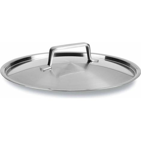 Coperchio per pentole e padelle LACOR in acciaio inox, 26 cm.