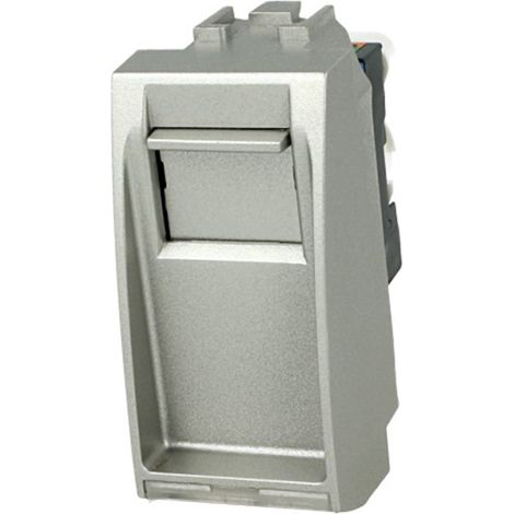 Presa Dati RJ45 CAT6 Tech Con Coperchio Compatibile Bticino Living (1/3)