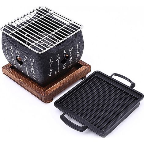 à charbon de bois mini barbecue four réchaud à éthanol pour