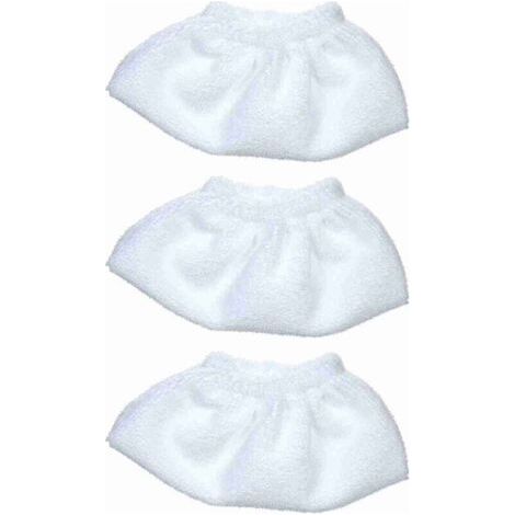 3er-Pack Ersatztücher für Kärcher SC2/SC3/SC4/SC5 Staubsauger, Schwammtücher, Düsenabdeckung, Zubehör (1/4)