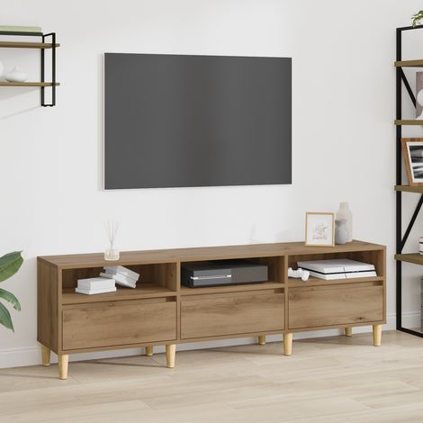 TV-Schränk Artisan-Eiche 150 x 30 x 45 cm Holzwerkstoff (1/5)