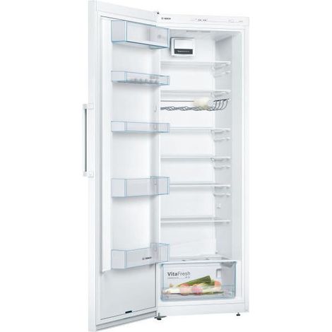 Bosch – Réfrigérateur 1 porte 324L – Dégivrage automatique – Froid brassé PowerVentilation – Classe A++ – Compartiment VitaFresh