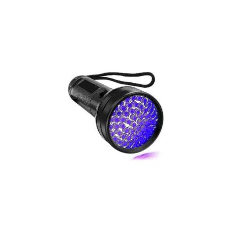 Linterna UV de luz negra, luces UV, 51 LED, luz negra ultravioleta, detector de orina de mascotas para perros/gatos, manchas de orina, chinches de cama, coincidencia con el olor de la mascota Eli
