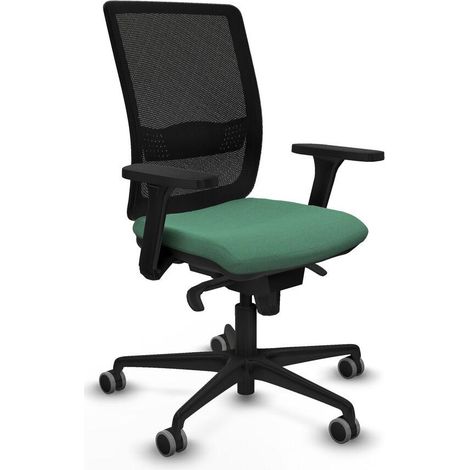Piqueras y Crespo 3D036G0 Chaise de Bureau Vert Émeraude (1/3)