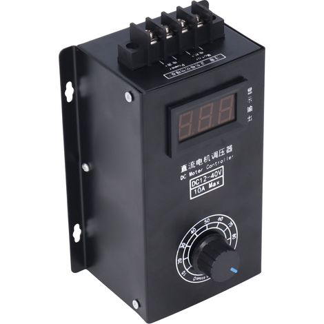 Contrôleur de Vitesse PWM 10A pour Moteur DC 12V-40V Universel (1/5)