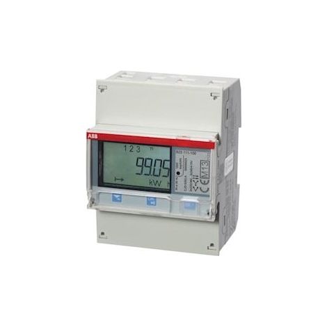 Compteur B23 Triphase Mesure Directe 65A Steel Mid (1/2)