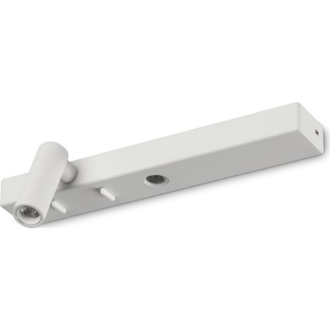 Ideal Lux BONNE NUIT Applique de lecture LED gauche blanche 3000K