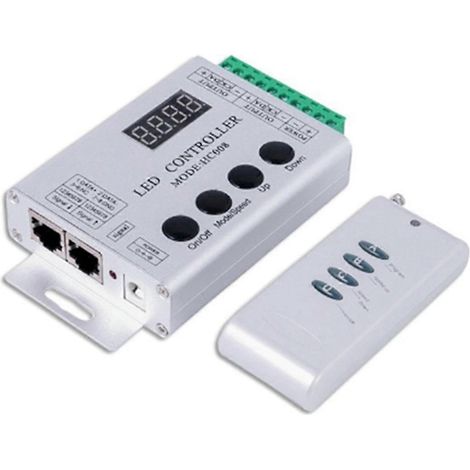 HC008 Programmierbarer LED-Controller 133 Effektmodi 2048 LED-Pixel--