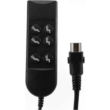 Télécommande à 6 boutons pour fauteuil relax électrique, contrôleur manuel motorisé pour canapé, pièce de rechange (1/5)
