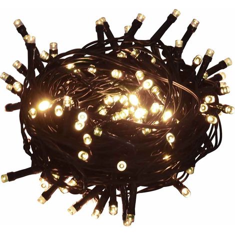 vidaXL Tira de luces con 300 LED PVC blanco cálido 30 m (1/2)