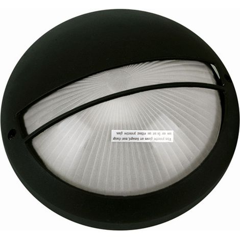 Wandleuchte außen Ø 26 cm E27 IP44 Schwarz Haus Hof Aluminium Maritim Außenlampe