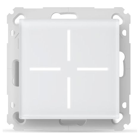 Botón domótico Homematic glastaster función rápida alcance 130 m