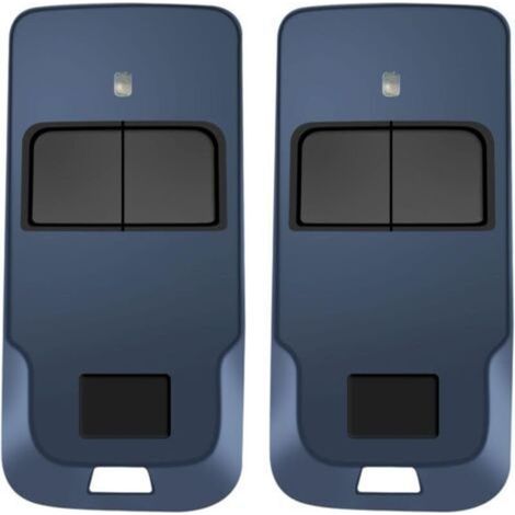 Mando a distancia de repuesto Mitto 2, mando a distancia de 2 canales para puerta de garaje de 433,92 MHz, compatible con Mitto Cool C2, MITTO COOL C4, MITTO 4 (Paquete de 2) (1/5)