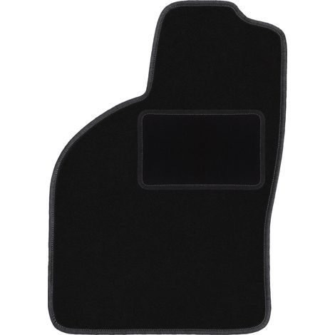 Tapicería negra mate para el asiento del conductor de: Saab 9-3 I Aero, liftback, sedán (1998-2002) (1/5)