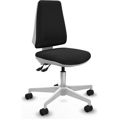 Piqueras-y-crespo Elche Silla de oficina negra confortable (1/3)