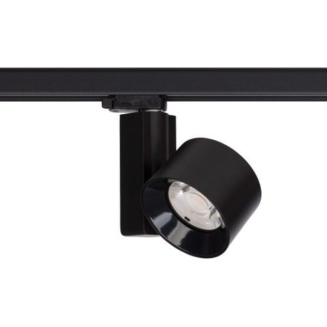 Spot rail 3 circuits noir LED 30W 4000K Nowodvorski