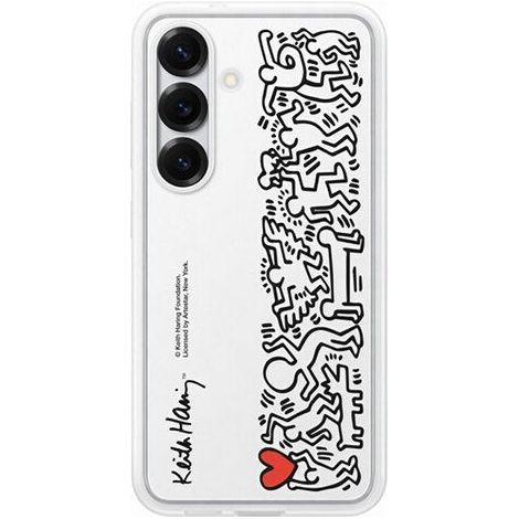Étui Samsung Galaxy S25, Samsung Flipsuit blanc (1/2)