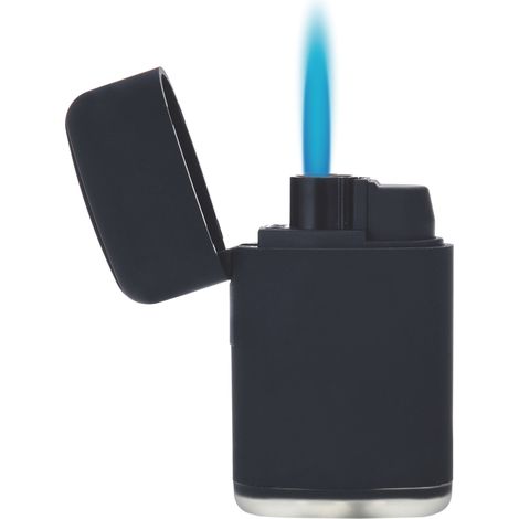 ACCENDINO FIAMMA BLU BLACK JETFLAME  col. Nero 20.00 pz