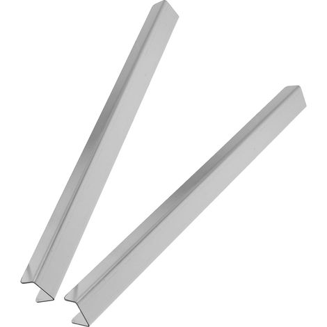 Lot de 2 Protections pour Portes et Tiroirs D'armoire en Acier Inoxydable 304 Bande de Protection 28 Cm Butoirs de Porte D'armoire Cuisine Solide et Hygiénique (1/5)