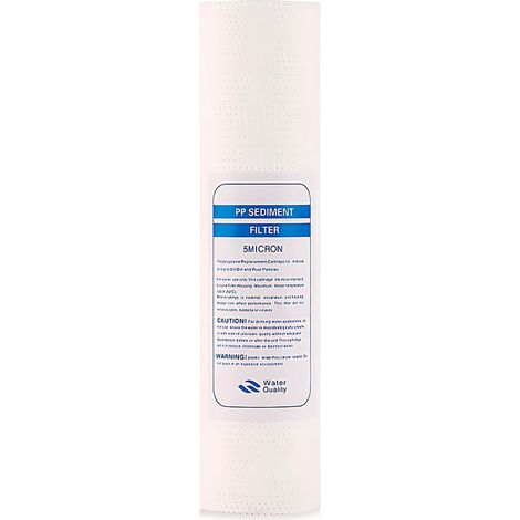 Cartouche Filtre Eau PP 2,5" x 10" – 5 Microns Sédiments NSF (1/5)