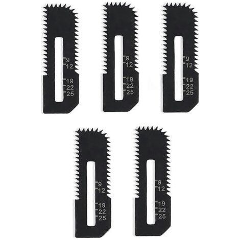 Lot de 6 lames de scie pour découpe de plaques de plâtre (1/5)