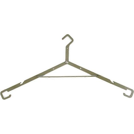 Étendoir à linge portable pour le camping et les voyages, vert (1/5)