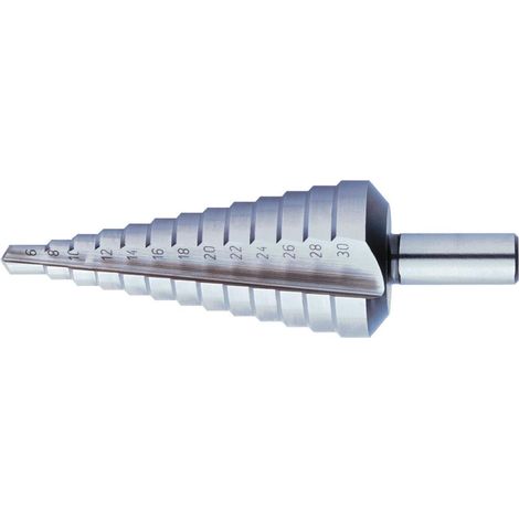 Universal-Stufenbohrer gerade genutet HSS blank FORUM 4-20 mm (1/4)