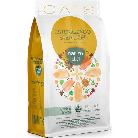 NATURA DIET CAT Poulet stérilisé 1,5 kg