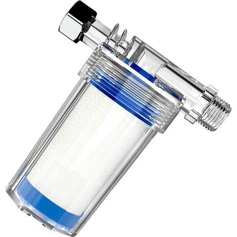 1 Pc Filtre Purificateur D'eau De Salle De Bain Jets De Bain Adoucisseur D'eau De Purificateur De Buse De Pulvérisateur De Abdos Facile Voyage Machine à Laver (1/5)