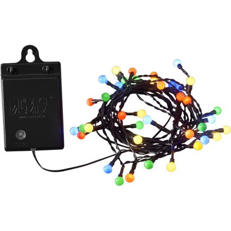 Konstsmide LED Globelichterkette 4,40 m bunt mit Timer Lichterkette (1/3)