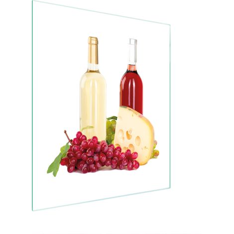 TAGLIERE IN VETRO 45x52 VINO (1/5)