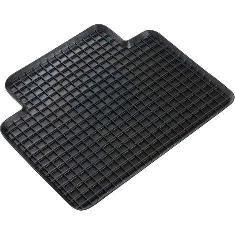 Gummimatte Randwaben, zuschneidbare Antirutschmatte-Auto 47x40 cm schwarz (1/5)