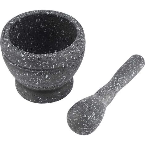 Presse-Ail - Mortier Et Pilon En Plastique Pour Ail Et Epices - Bol Compact Pour Ecraser Herbes Et Condiments - 1 Piece (1/5)